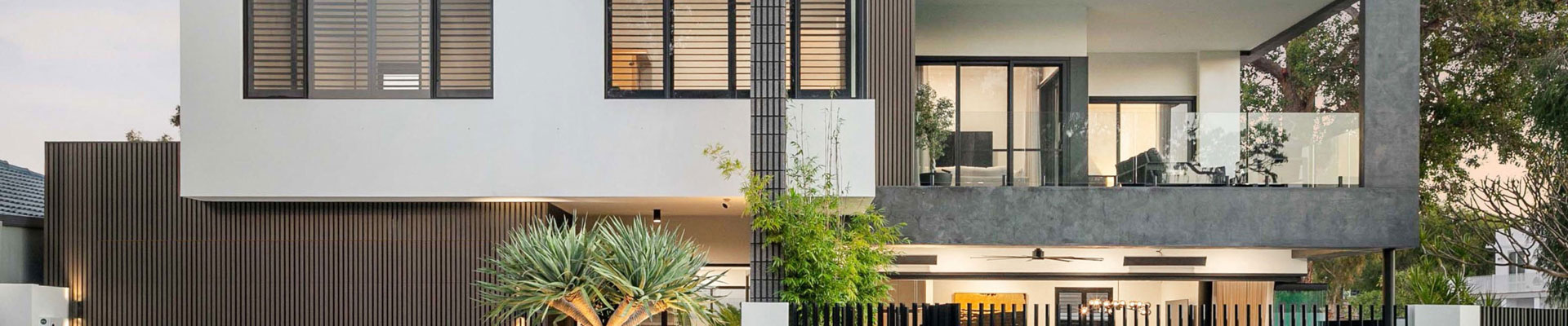 modern street frontage designed by Timeless